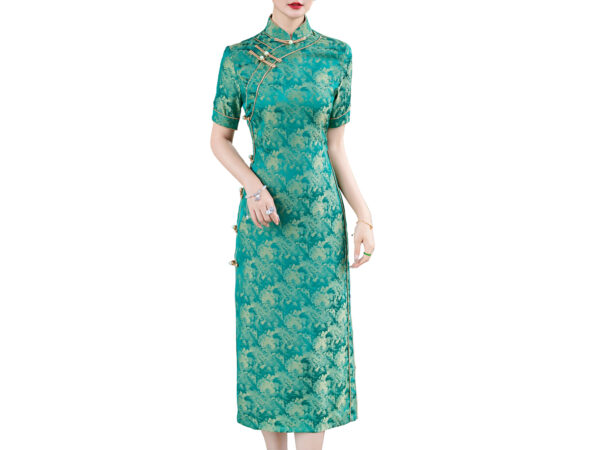Women’s Emerald Green Traditional Chinese Dress